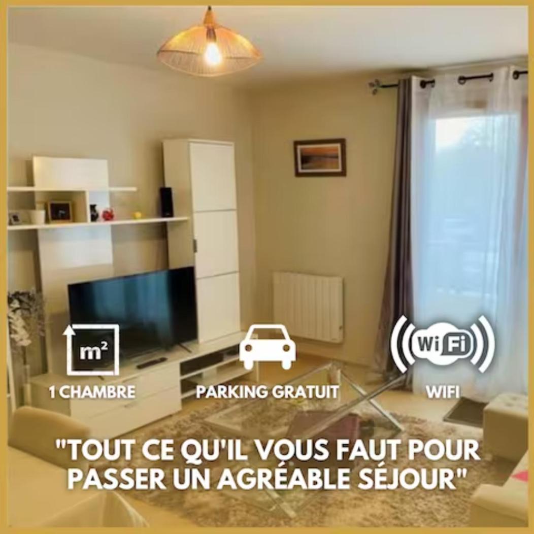 Ferienwohnung Le Micy - Joli T2 + Parking Orléans Exterior foto